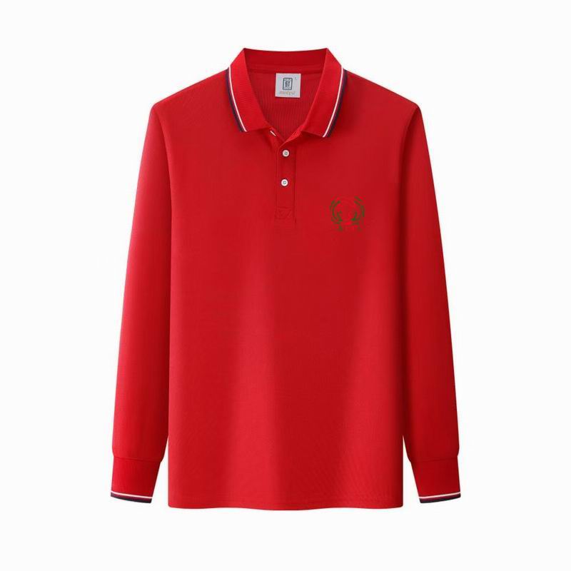 Gucci long-sleeve POLO shirts-GG1605P